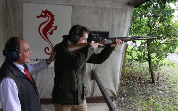 Papapreneur Goes Shooting at The Oxford Gun Company