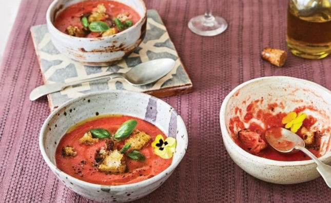 When Strawberry Met Gazpacho in Papapreneur’s Kitchen