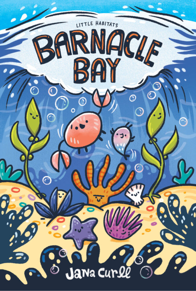 Cover of Barnacle Bay by Jana Curll, a children’s book published by Greystone Books