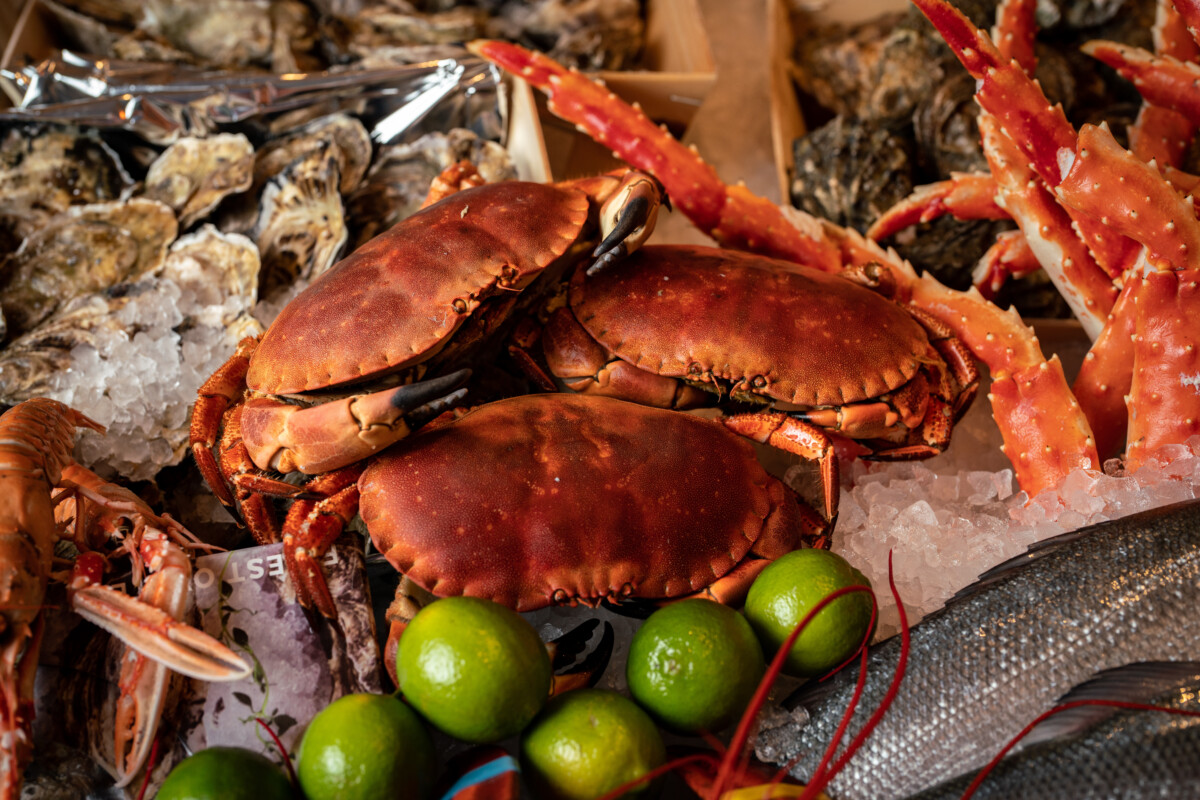 Crab at The Seafood Bar London