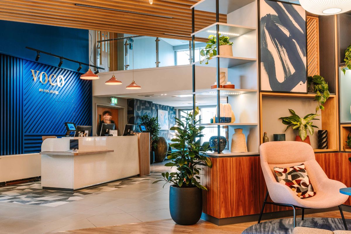 Hotel Reception at voco Winchester Hotel & Spa