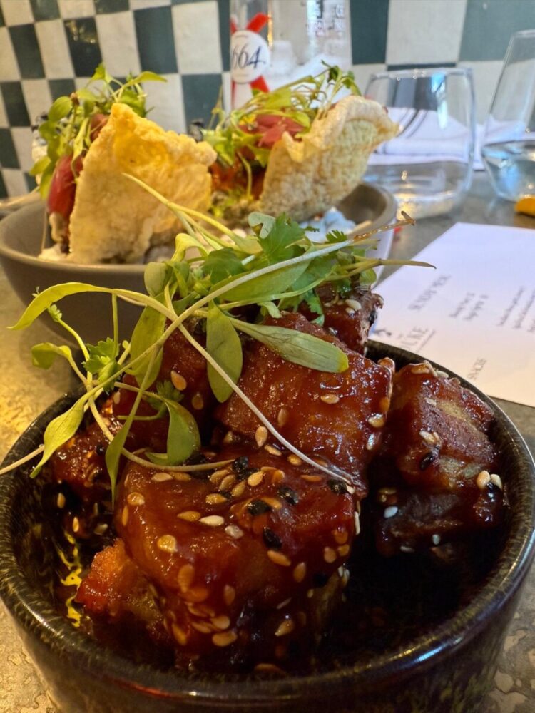 The Duke Henley Pork belly bites