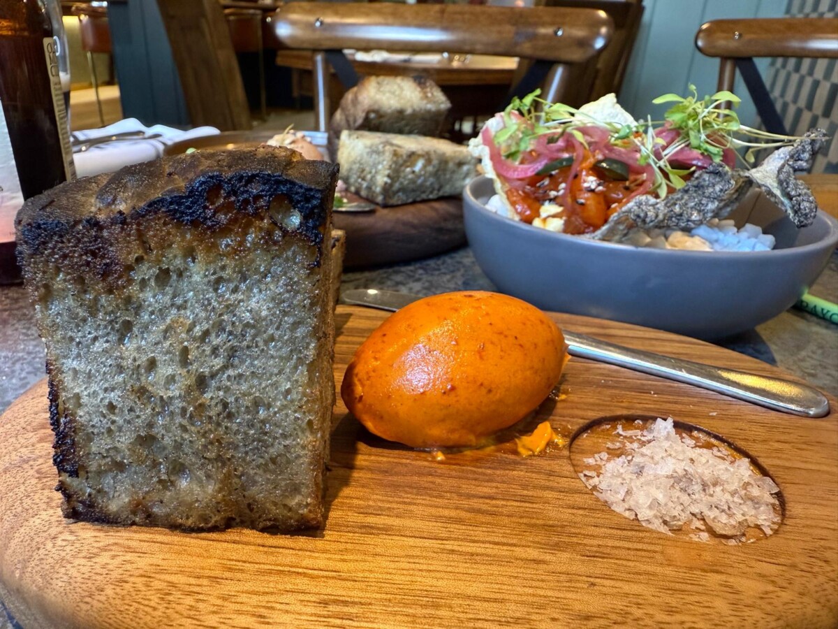 The Duke Henley aged beef fat focaccia