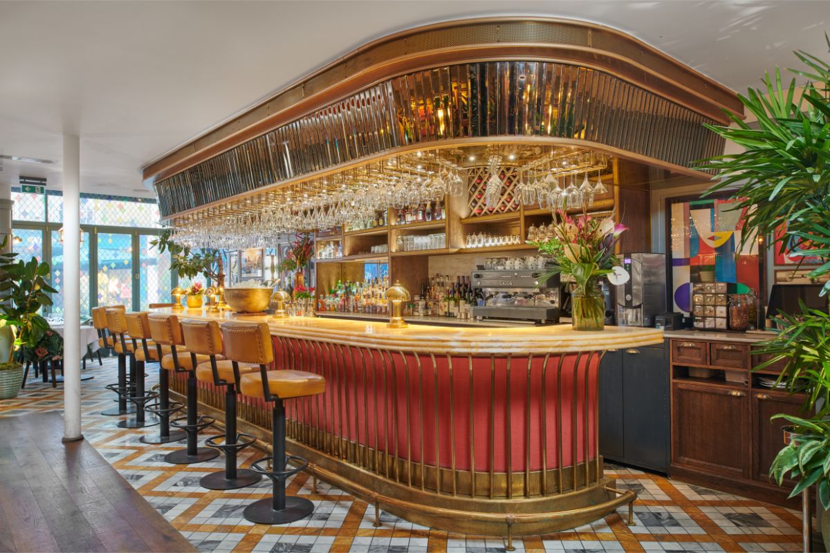 Bar at The Ivy Winchester Brasserie