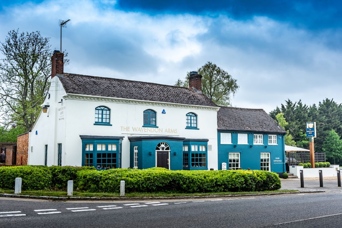 Exterior of The Wavendon Arms in Buckinghamshire