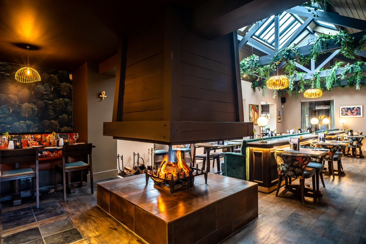 Fireplace at The Wavendon Arms