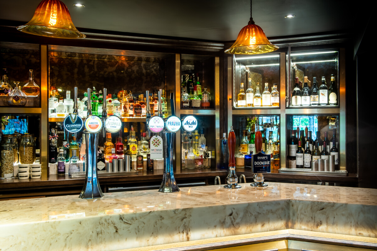 The Bar at The Wavendon Arms in Buckinghamshire