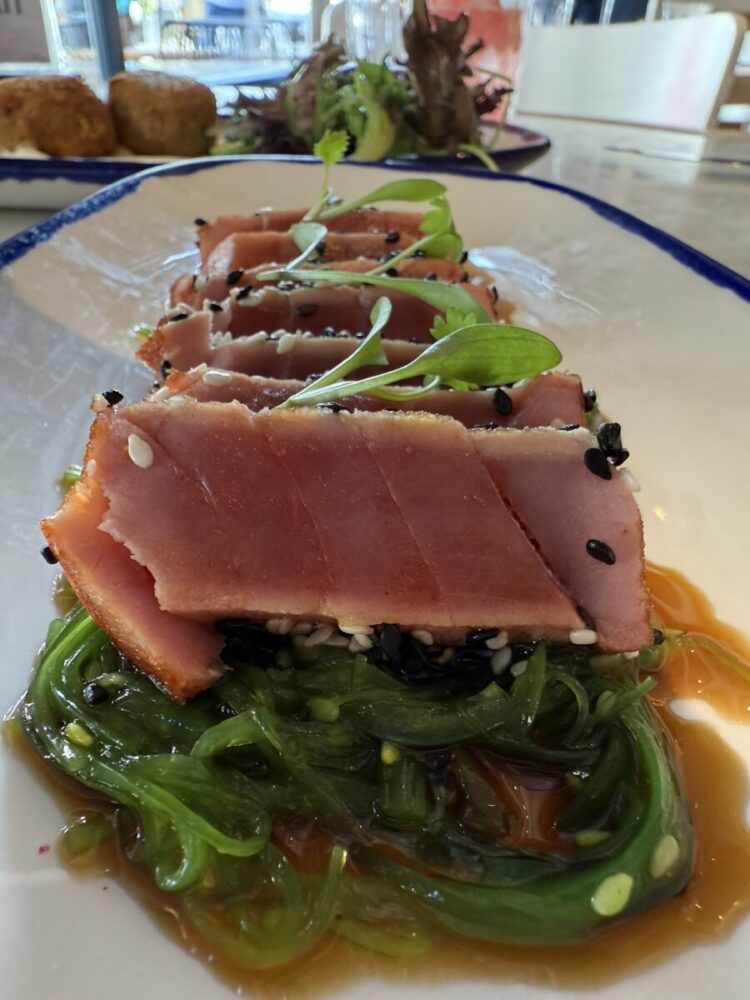 Tuna Tataki at The Seafood Bar London