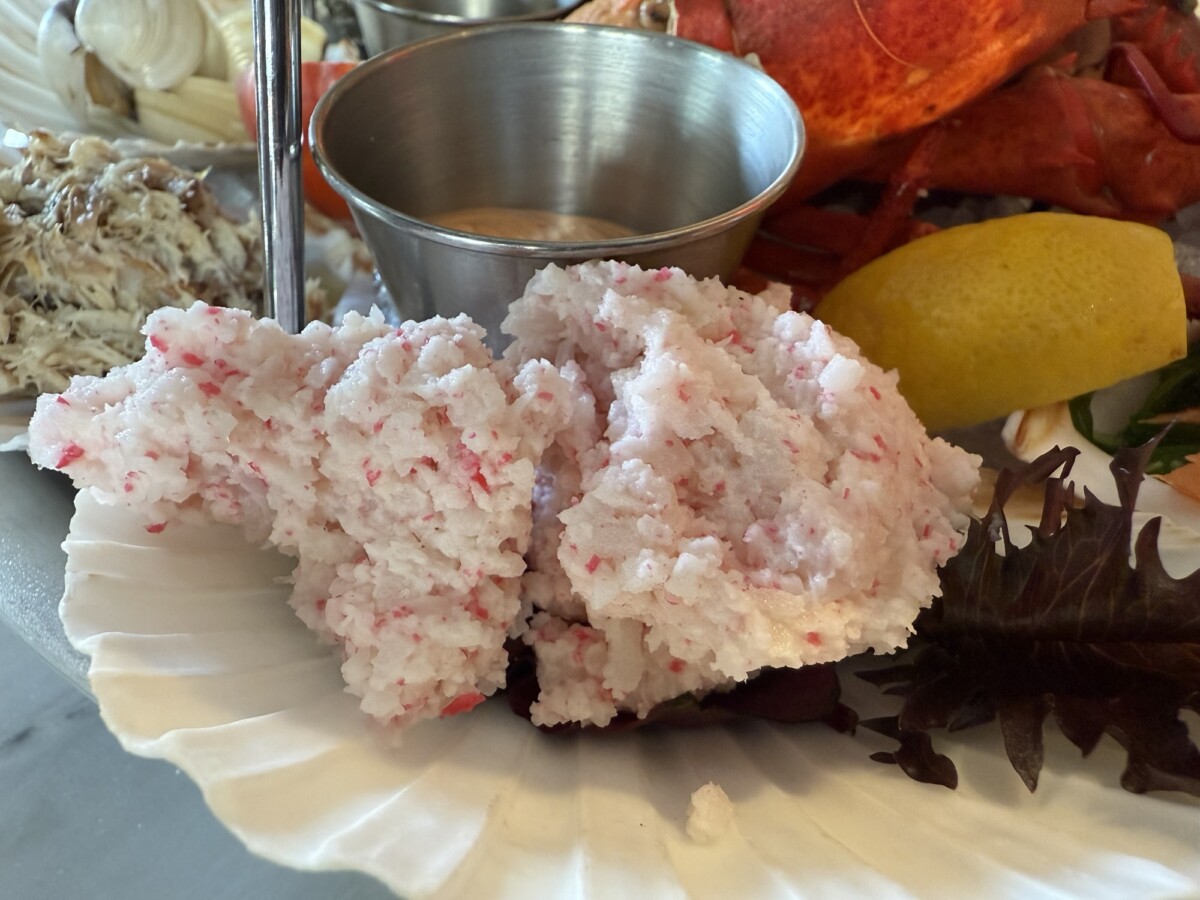 Seafood Salad at The Seafood Bar London