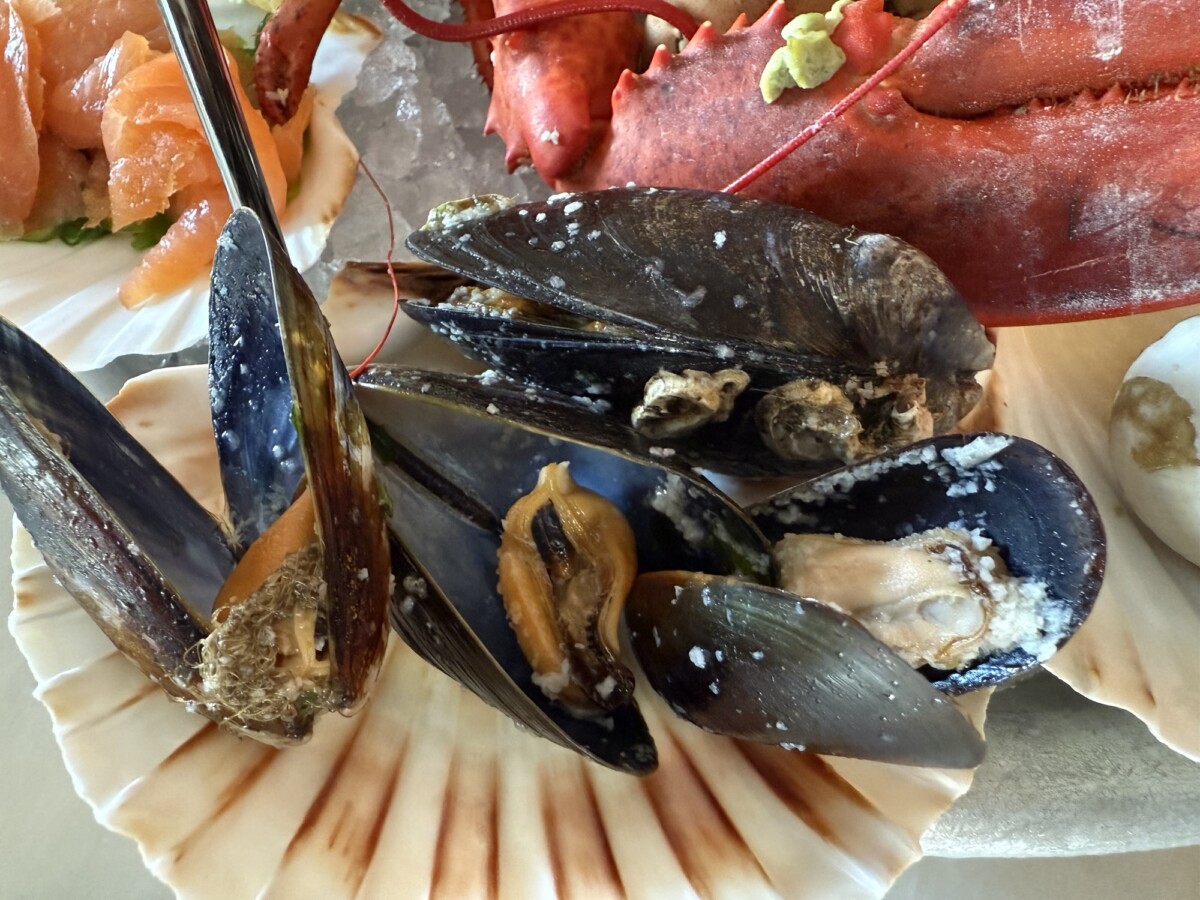 Mussels at The Seafood Bar London