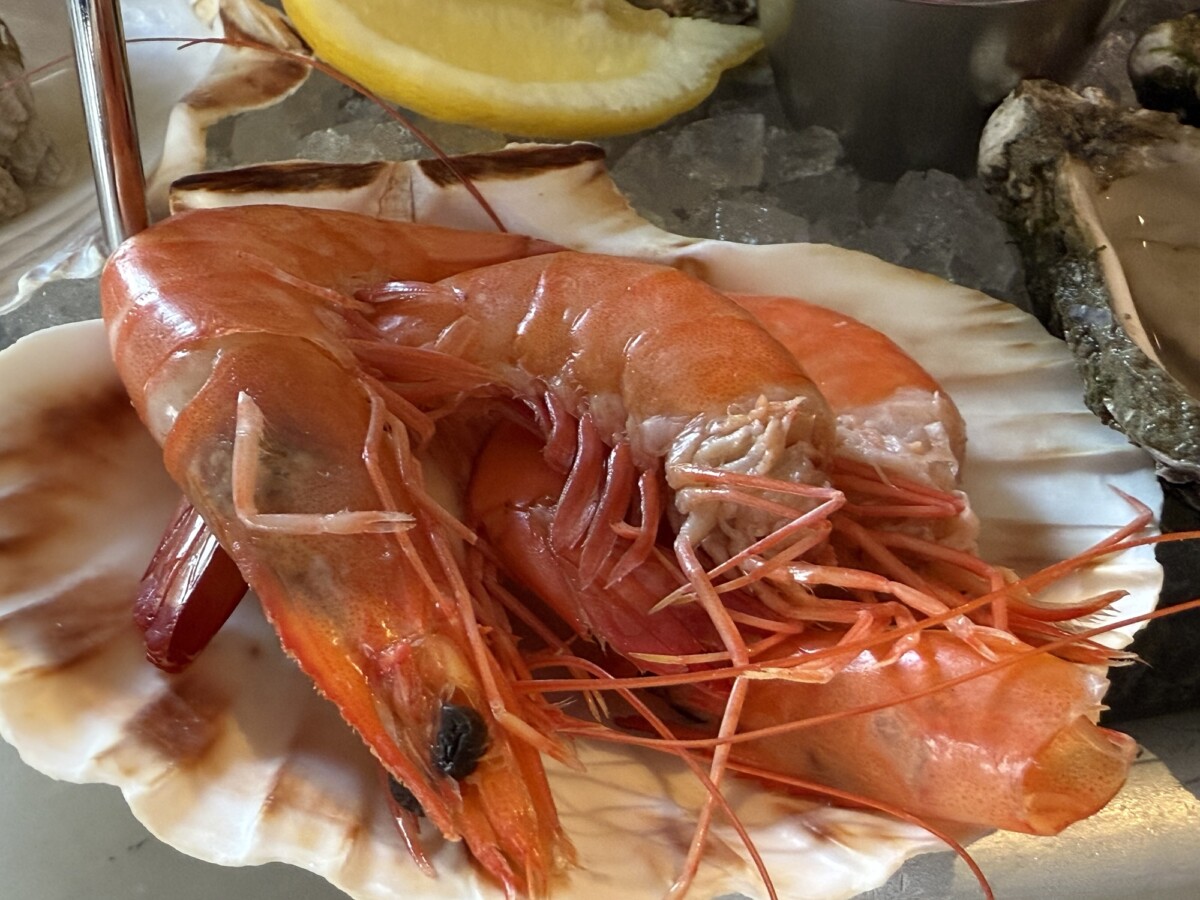 Crevettes at The Seafood Bar London