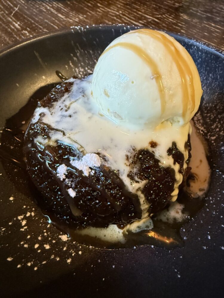 Dessert Menu at The Wavendon Arms in Buckinghamshire