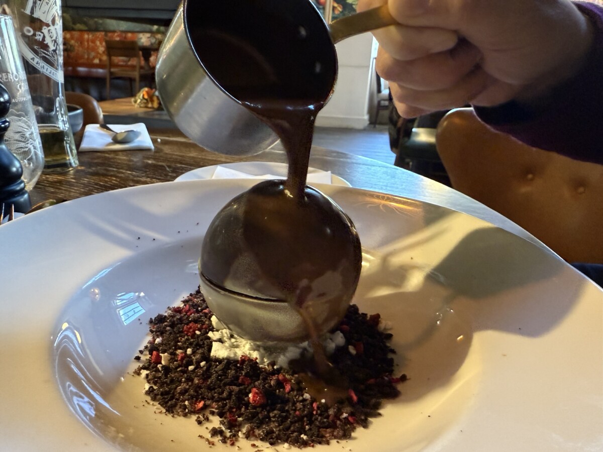 Dessert Menu at The Wavendon Arms in Buckinghamshire