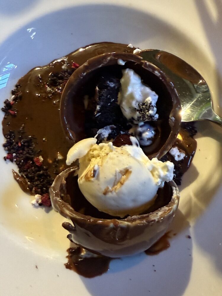 Dessert Menu at The Wavendon Arms in Buckinghamshire