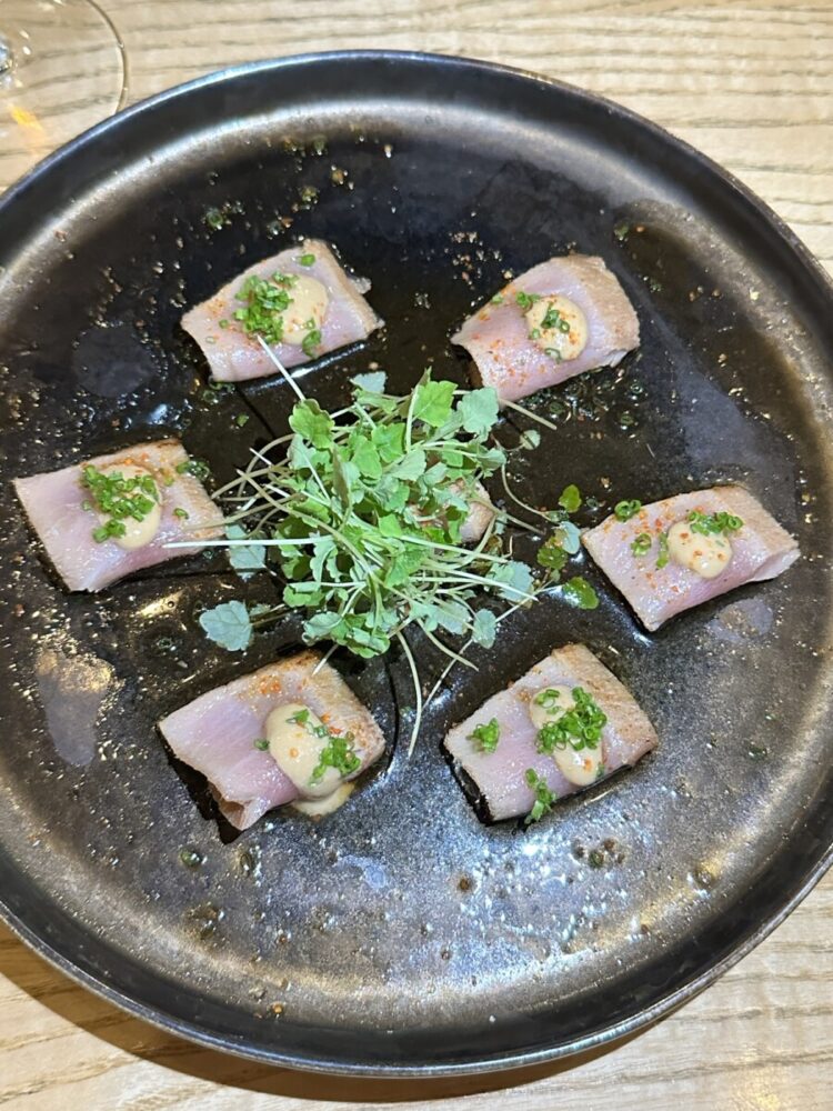 Tuna Tataki at Ginza St James's