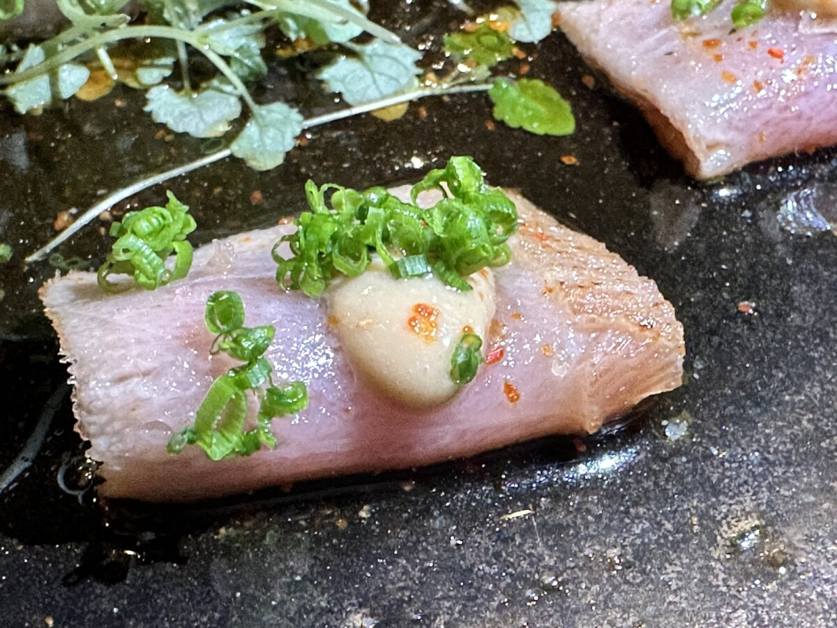 Tuna Tataki at Ginza St James's