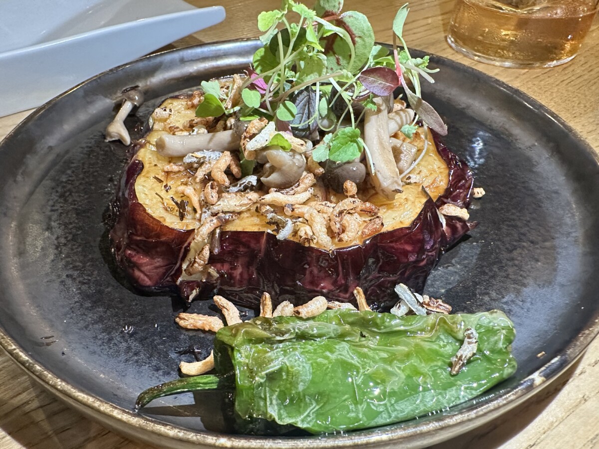 Grilled Aubergine at Ginza St James's